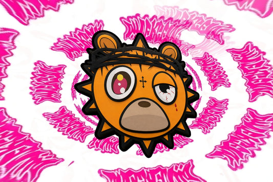 Glowy Bear Wall Art