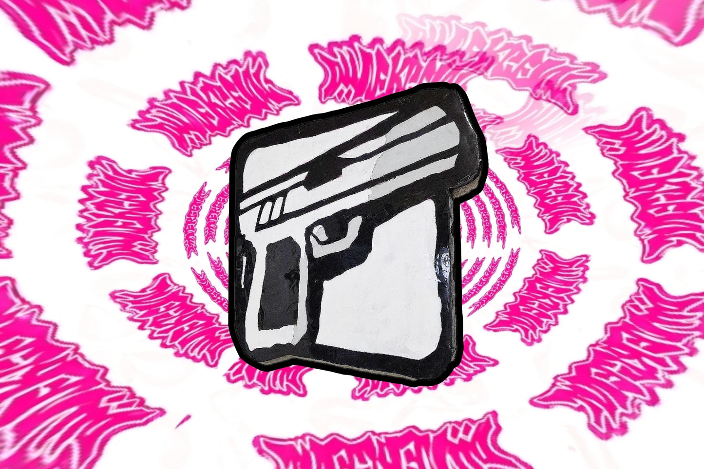 GTA San Andreas "HandGun" Wall Art