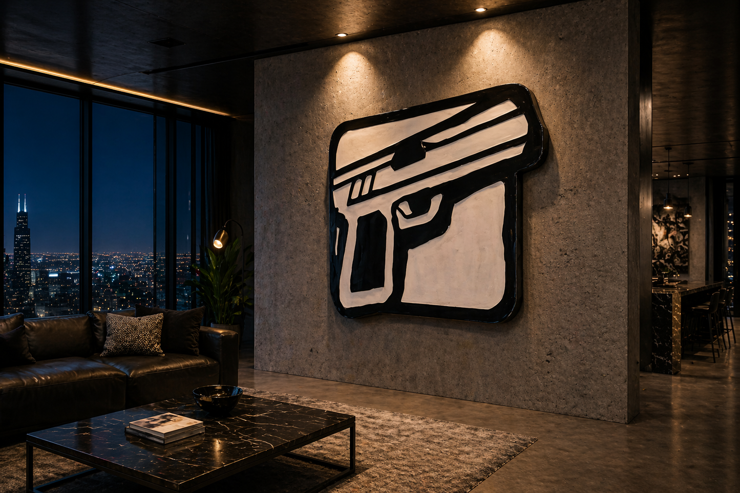 GTA San Andreas "HandGun" Wall Art